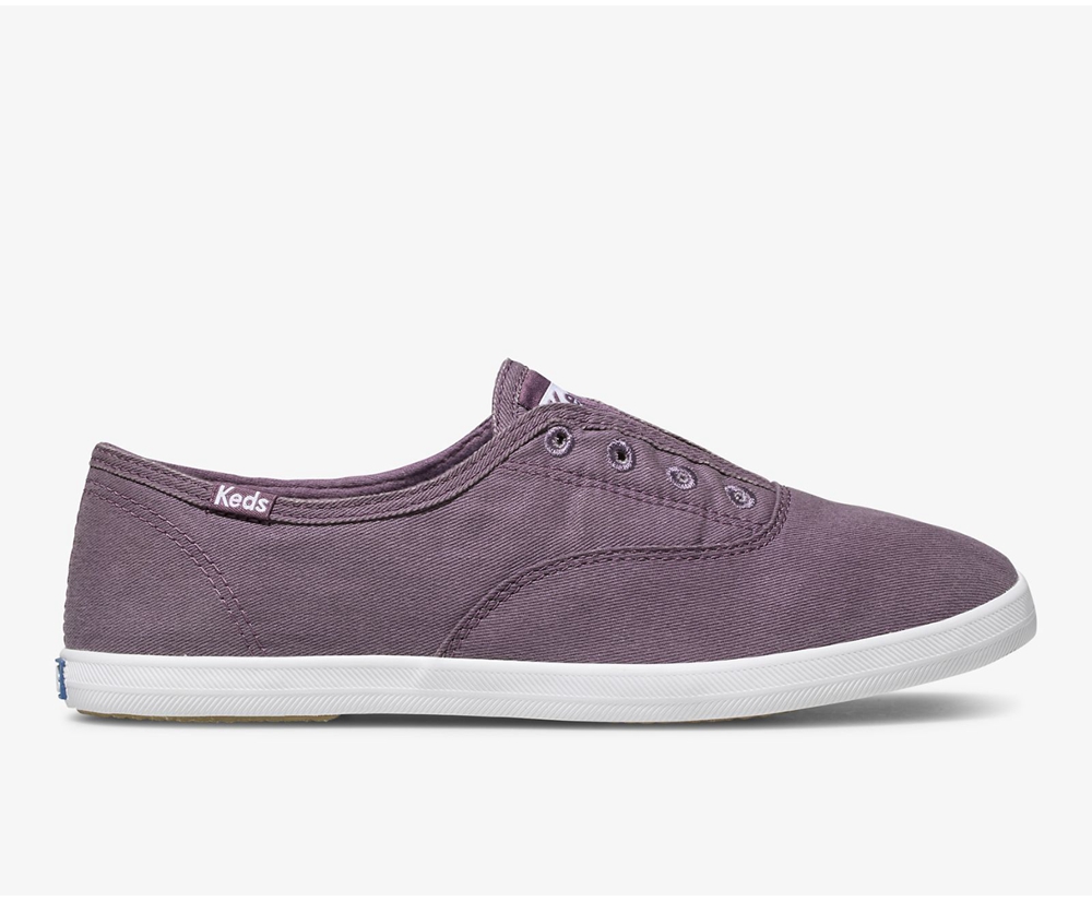 Slip Ons Keds Femme Violette - Chillax Washable - 275-GMOVIA